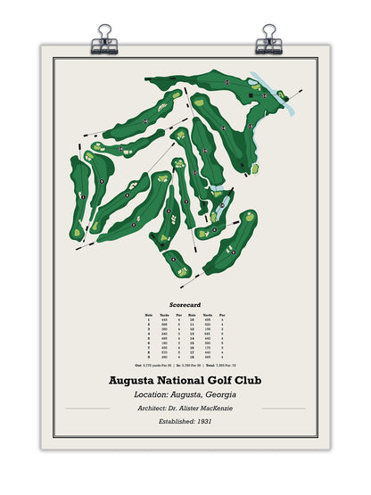 Augusta National Golf Club (Full Colour)