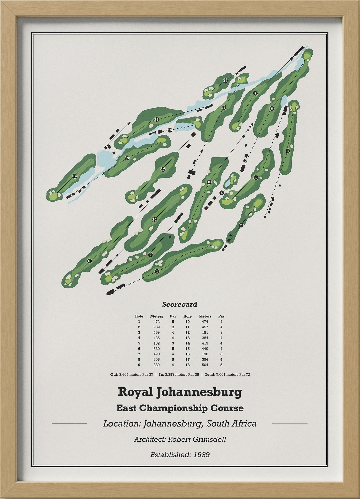 Royal Johannesburg East Championship Course