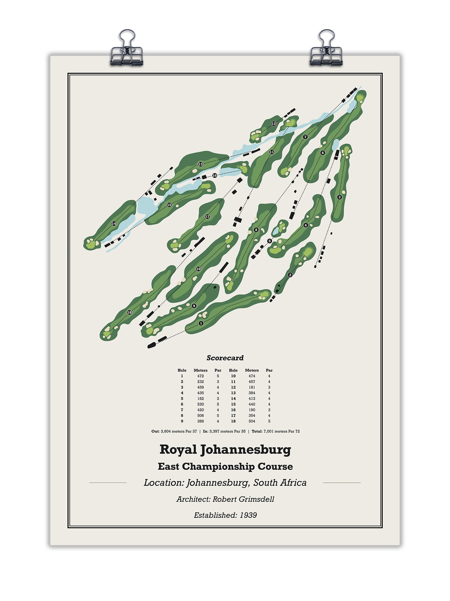 Royal Johannesburg East Championship Course