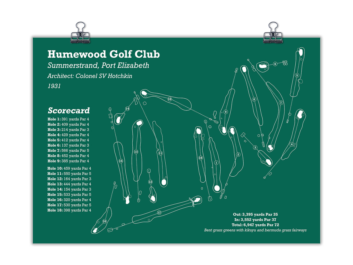 Humewood Golf Club – GolfMaps