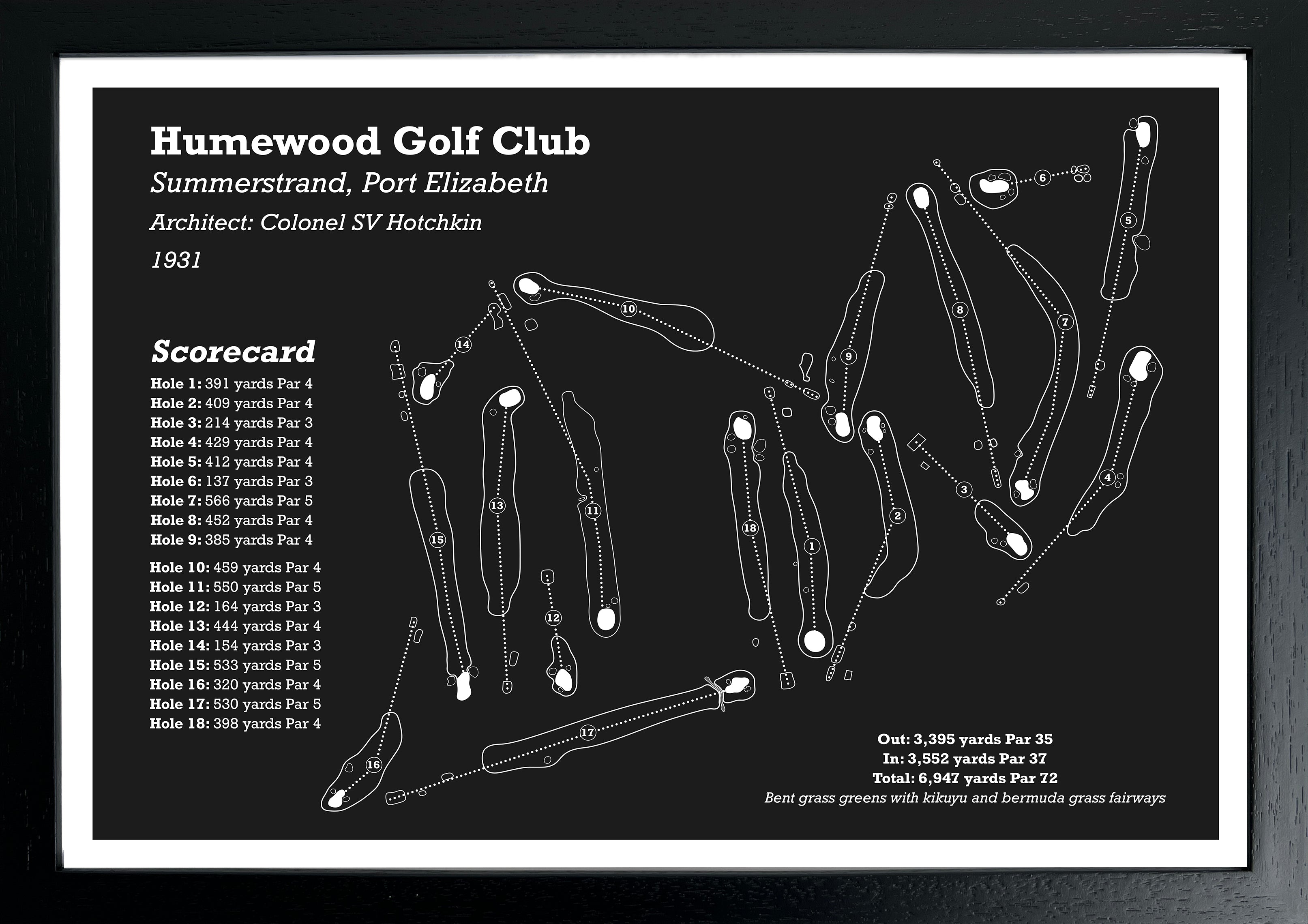 Humewood Golf Club – GolfMaps